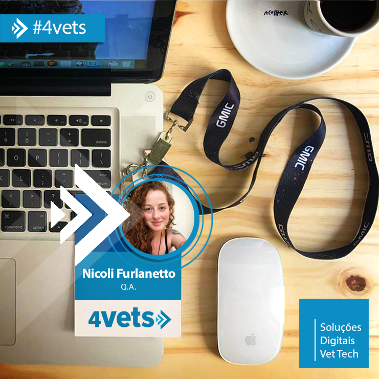 4vetsBR's tweet photo. A 4vets é encantada por habilidades, e nossa colaboradora NICOLI FURLANETTO consegue mesclar muitas! 

Nossa tester e focada no atendimento, contribuindo para que nossas plataformas sempre estejam funcionando ao ponto de vista do usuário.

4vets
Integrando Seres! https://t.co/SbgfhVDSsX