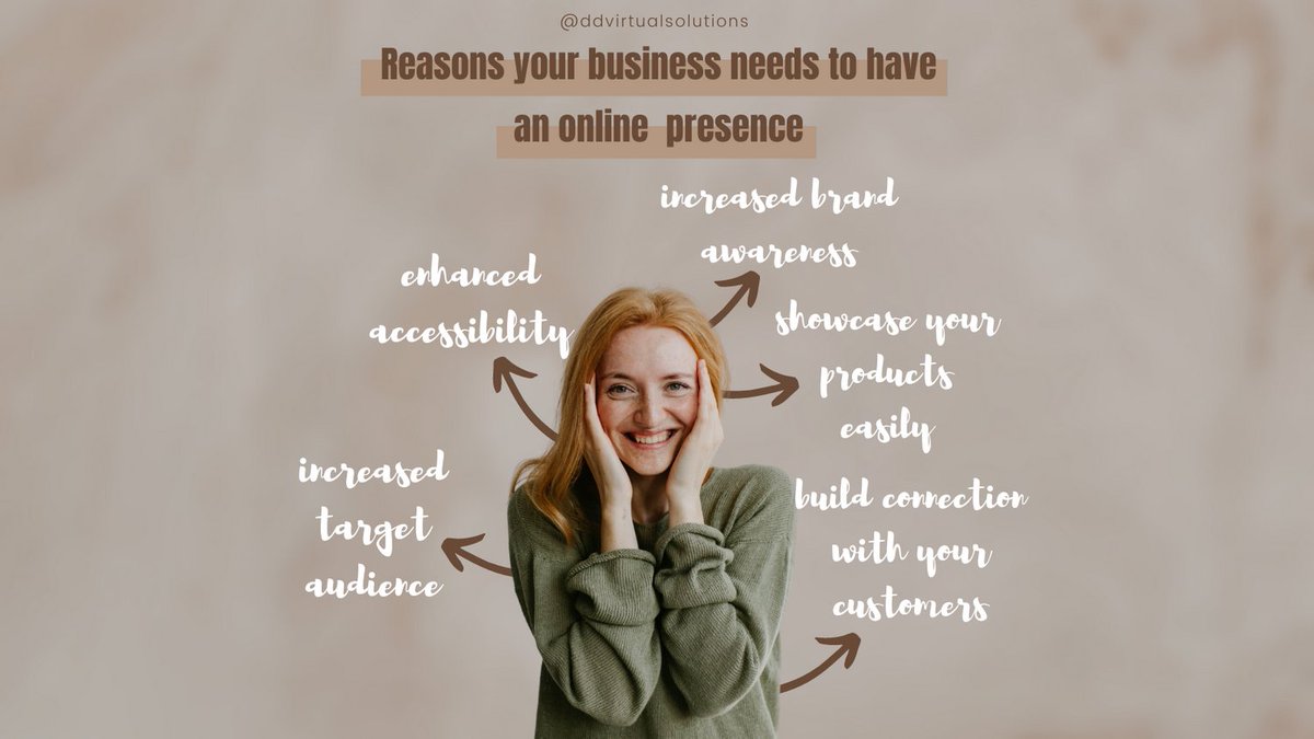 DDVirtual's tweet image. Don't have an online presence yet? Want your business to kick an endless benefit this year? Contact us now! We'd love to chat.📩

#onlinepresence #onlinebusinesstips #brandawareness #onlinebusinessmarketing #socialmediamanagement #socialmediamanager #virtualassistant