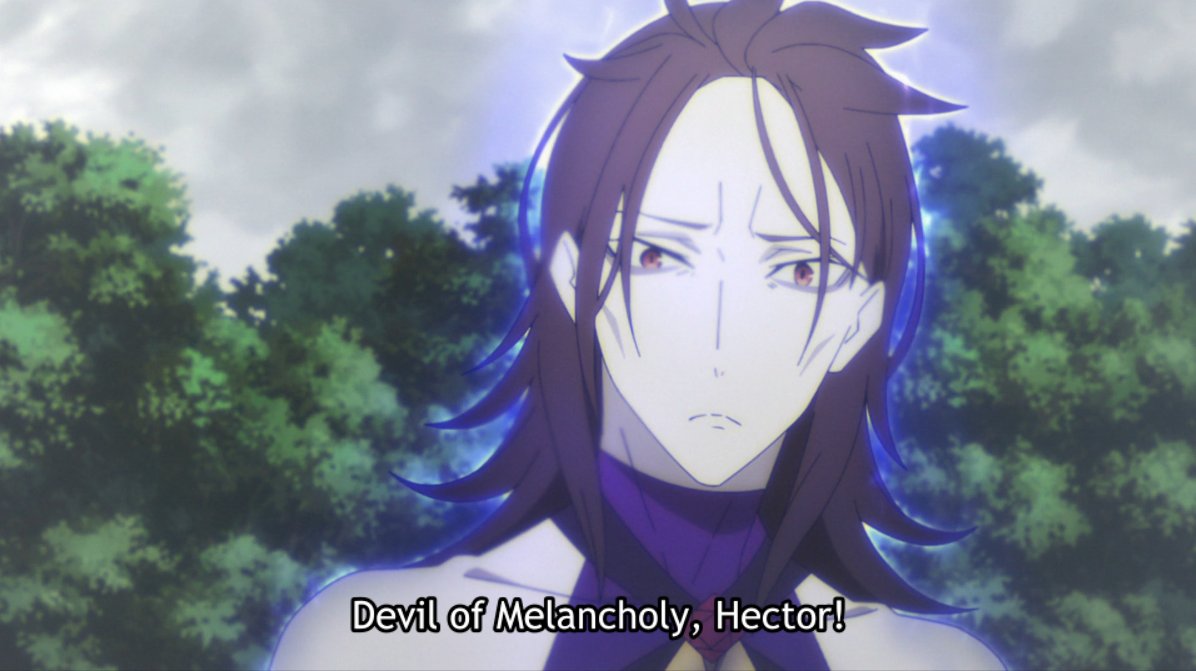 "Devil" here is originally translated as "Warlock" — the male equivalent of "Witch". Melancholy (Acedia) is, like Vanity, one of the two "historical sins".