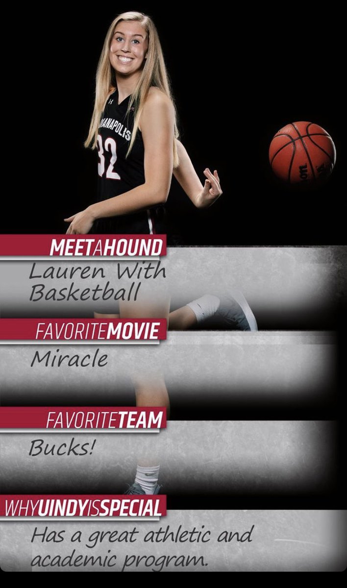 #MeetAHound <a href="/lwith352/">Lauren With</a> <a href="/UIndyWBB/">UIndy Women’s Basketball</a>