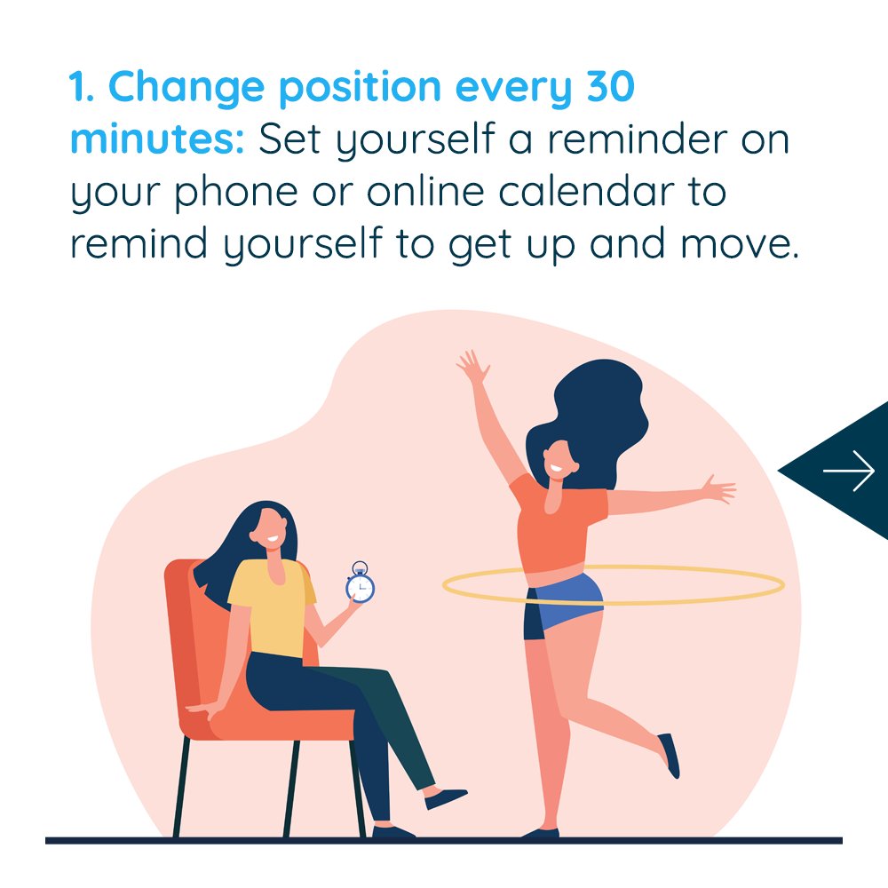 Collins_Physio's tweet photo. @Collins_Physio we want everyone to stay moving while #workingfromhome, that's the best way to avoid #neckpain &amp; #shoulderpain. Dont forget to take that lunchtime walk! #staysafe #COVID19ireland #StayActive https://t.co/VdWWrxqWAK