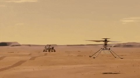 Oh yeah, it's also taking a HELICOPTER WITH IT. Now that's cool, but you might ask, why? Because we wanna know if we can fly in the thin and tenuous Martian atmosphere. And because it's just freaking cool. WE ARE SENDING A HELICOPTER TO FLY ON ANOTHER PLANET.