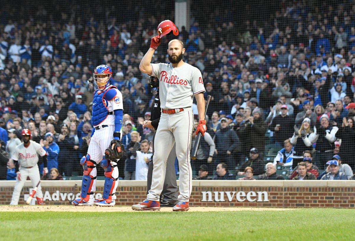 Cubs's tweet photo. The #Cubs today agreed to terms with RHP Jake Arrieta on a one-year major league contract with a mutual option for 2022. https://t.co/uj32av9AdL