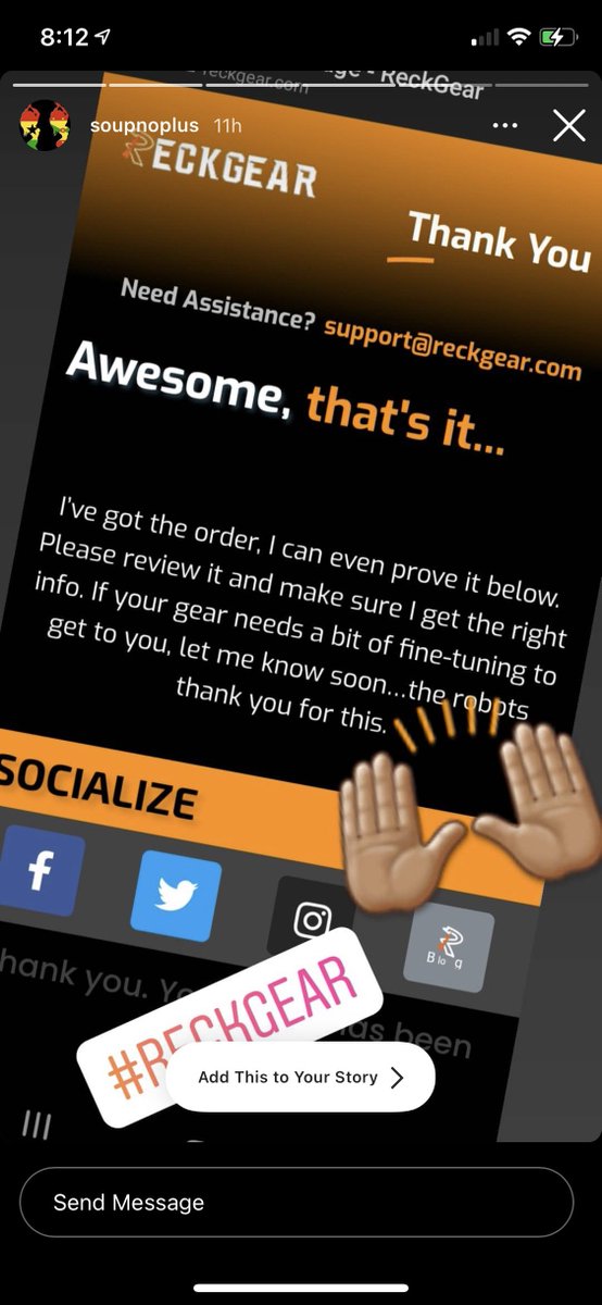 ReckGear's tweet photo. No chills shall get past your zip up hoodie. Stay warm and comfy and enjoy your gear! #StayReck

Getting yours is as simple as visiting https://t.co/aFUVDIIuZF and finding your own Zip up hoodie! https://t.co/5Cvk9t4L6T