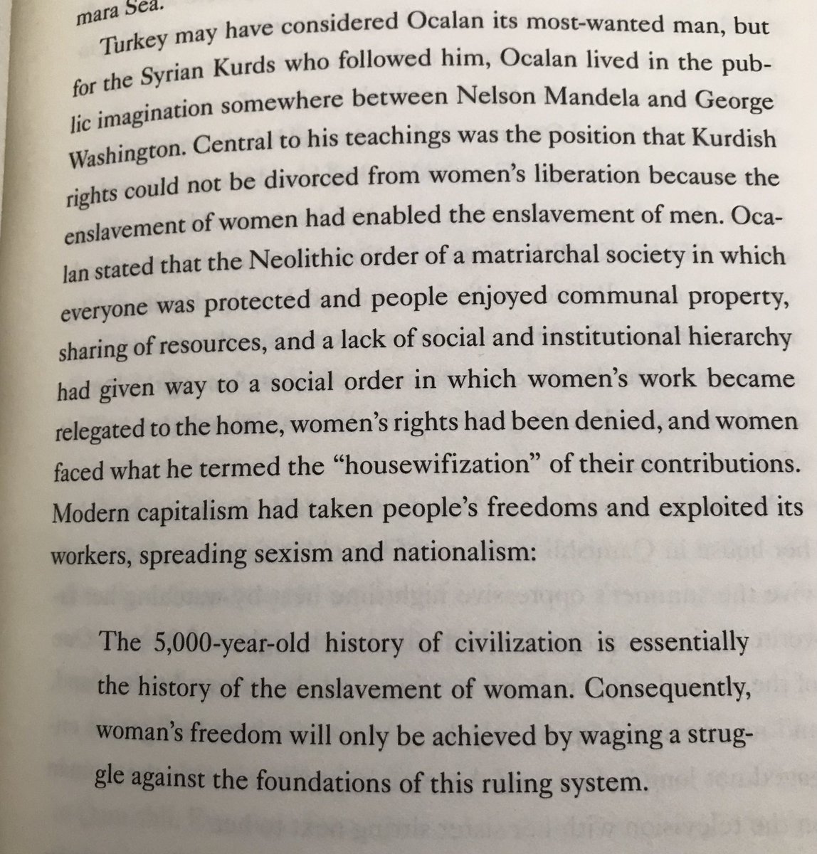 This is also straightforward and fair. I wonder if the history of how women in the movement made the adoption of this ideology possible will be brought up anywhere in the book, as that story has parallels to mainstreaming the same ideas in NES.