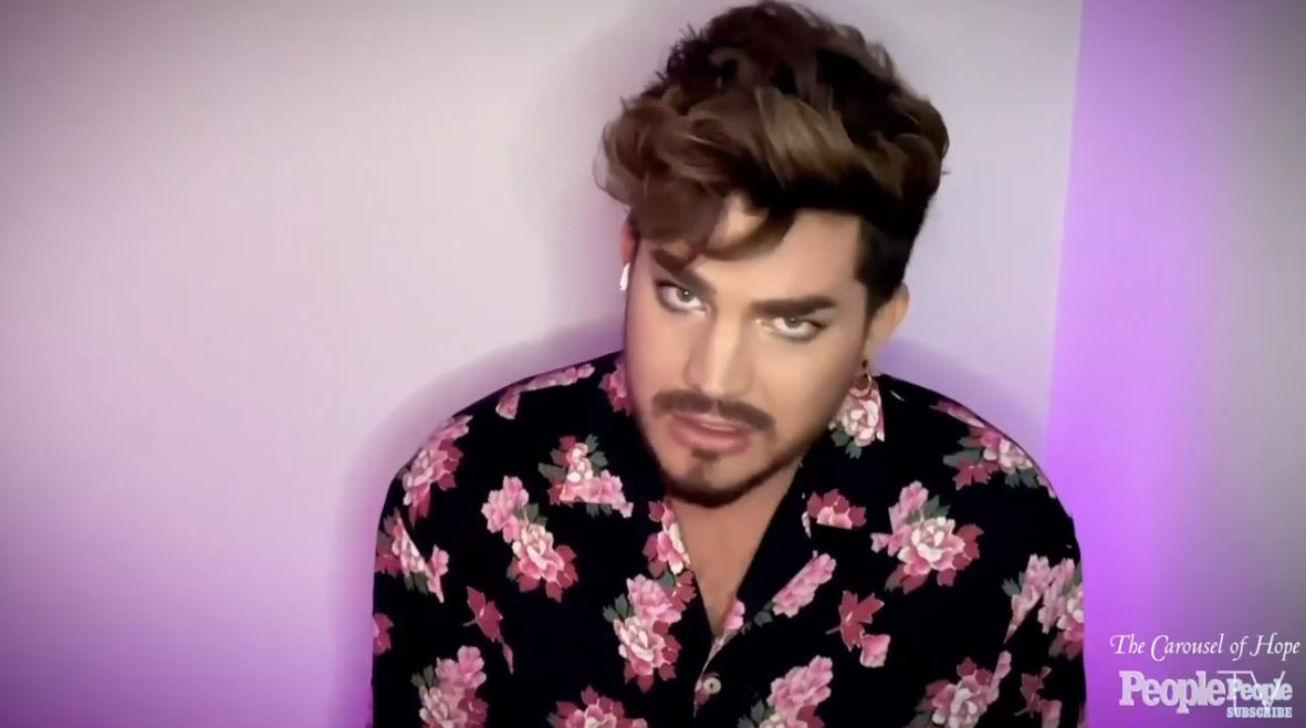 OoftaBop's tweet photo. 🌺 Adam Lambert &amp; Cynthia Erivo performed George Michael &amp; Aretha Franklin's “I Knew You Were Waiting For Me" duet for the #CarouselofHope 2020 Virtual Ball benefiting @CDFdiabetes 10.10.2020, near the start: 
https://t.co/p7Kw8dRhMA https://t.co/pDyI8nMZRK