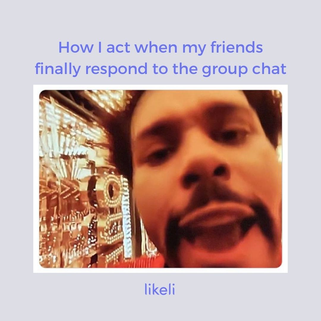 LikeliApp's tweet image. Stop the endless email chains, polls, and message madness... Try Likeli
• • • • 
#likeliapp #groupchat #groupchatproblems #makeplans #calendar #intelligentplanning #organizedlife #efficiency #productivity #app #superbowl #superbowlmemes #theweeknd