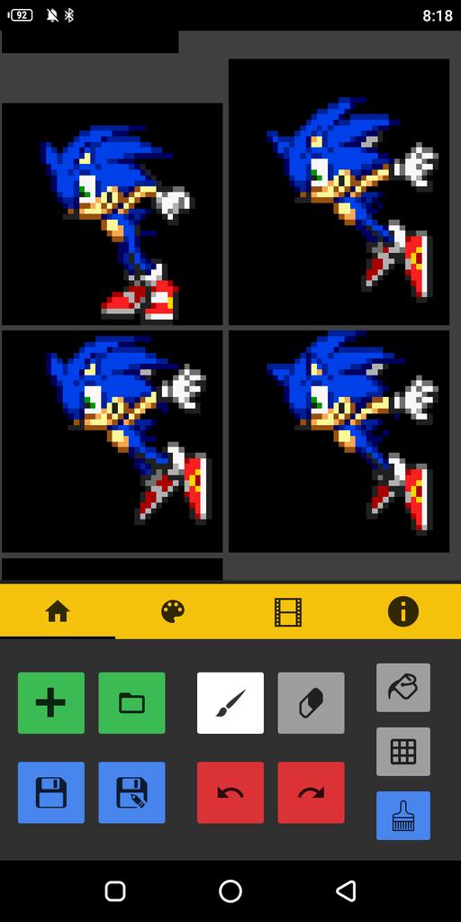 sonic on X: @hortinus I'm so sorry hortinus bit you can make modgen modern sonic  sprites for this sonic advance sprites please please please   / X