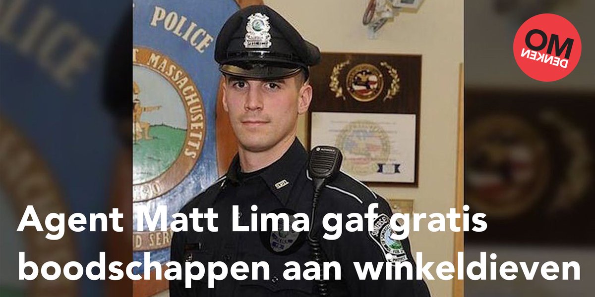 In Massachusetts reageerde een politieagent op een melding van winkeldiefstal, maar hij vond dat ‘de straf niet bij de misdaad paste’. Daarom besloot hij de daders juist een handje te helpen... omdenken.nl/inspiratie-en-…