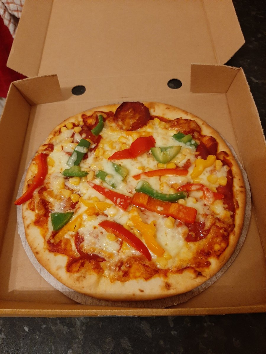 Alisonh4483's tweet photo. @southlandsNT @Morrisons thank you for a yummy pizza today. #PizzakitWin https://t.co/0PV4GfzQUl