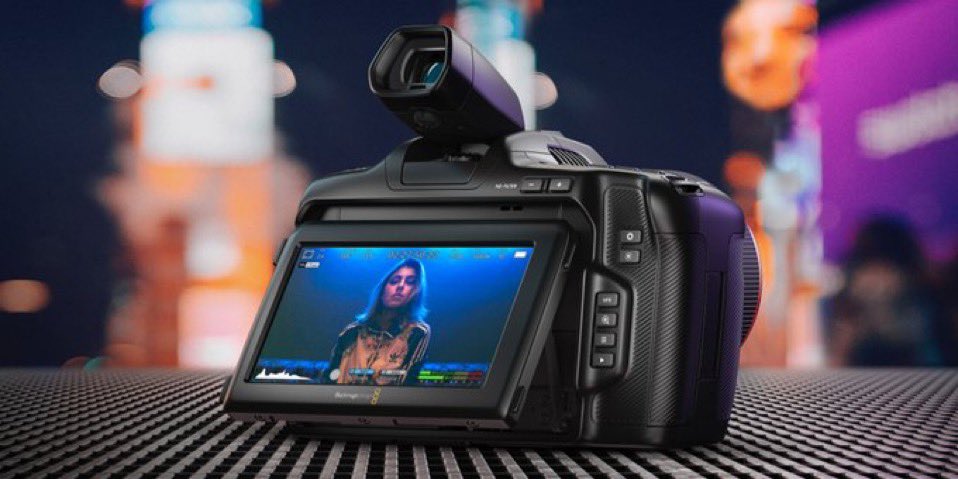 danielpetersdop's tweet photo. Damn! @Blackmagic_News did good
Just released a Pocket 6K Pro, built in ND, tilt screen, Sony NPF battery, optional EVF and new color gen for $2,495
What an amazing price!
I can’t get one for awhile as I’m saving to shoot a film :(
#pocket6kPro #blackmagic https://t.co/p3311rf0Nw