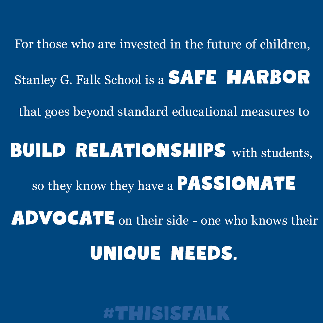 falkschool's tweet photo. We strive every day to build relationships with and to meet the unique needs of our students! #thisisfalk #sgfs https://t.co/yXRuEnnji4