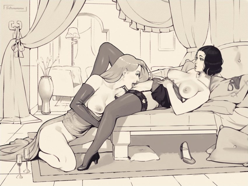 LewdlyBoopin's tweet photo. Betty will be the first to admit that Jessica is heck of a dame. https://t.co/bGiCKTdlYV