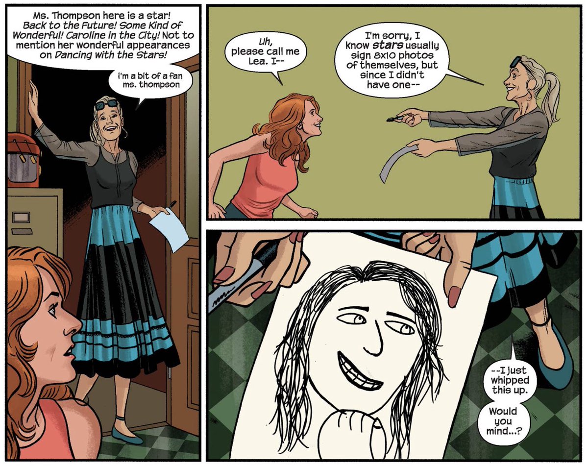 Caroline in the City reference? Check.