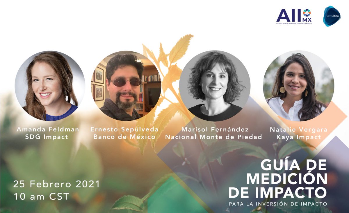 Estamos a 8️⃣ días del lanzamiento de la Guía de Medición de Impacto recuerda que será el 25 de febrero a las 10am. 

👉us02web.zoom.us/webinar/regist…

Podrás resolver todas tus dudas sobre la medición de Impacto 🙌

Conéctate