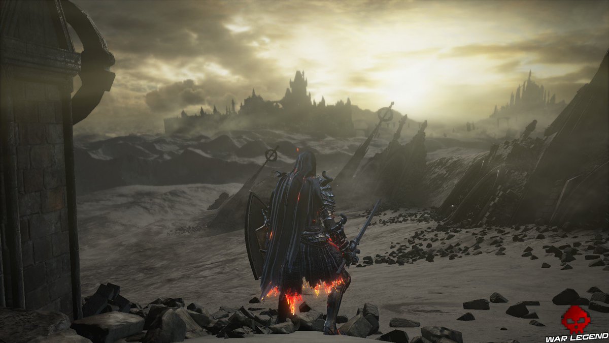 C’est enclavée par le désertique que la cité prend tout son sens, dans l’illusion elle était vide de vie mais pleine par son objectif.Dans la réalité, les murs sont à l’image de sa population, ravagée pr le temps. Un pauvre pygmée rampera sur le sable implorant notre aide.