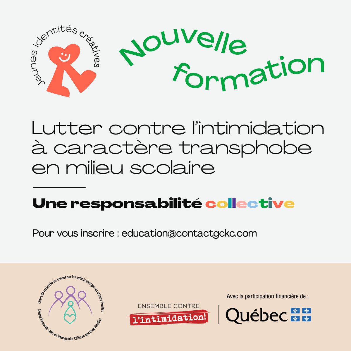 Gendercreative's tweet image. Une nouvelle formation pour les écoles - New Training for schools : gendercreativekids.com/programs/train…
