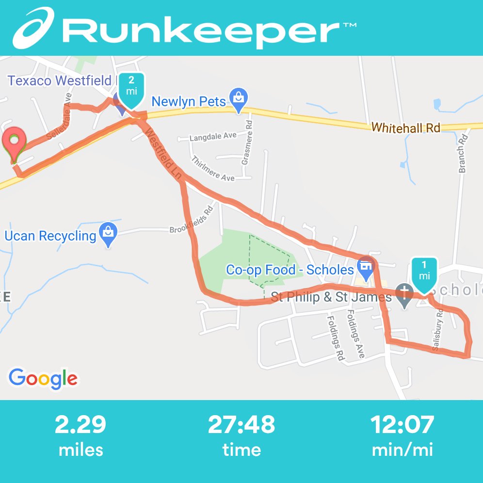  #couchto5k  #takeawaysto5ksWeek Three - Run TwoDid 15k steps yesterday out walking so legs a little heavy today, but got through it at a steady pace. Would have sacked it off a while back so created a habit if nothing else