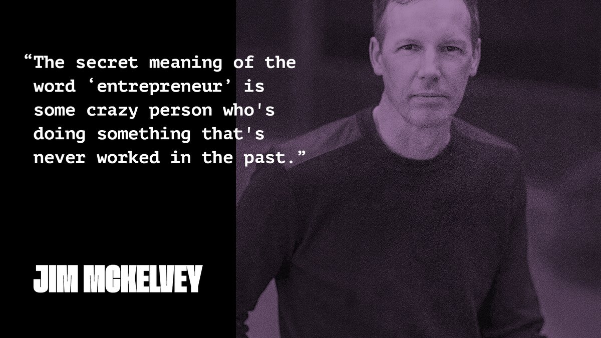 wistia's tweet image. As co-founder of @Square, Jim McKelvey knows a thing or two about entrepreneurship. He joins @csavage on a new episode of Talking Too Loud to share innovation lessons from his new book, The #InnovationStack. Listen here: wi.st/jimtw #ListenTTL