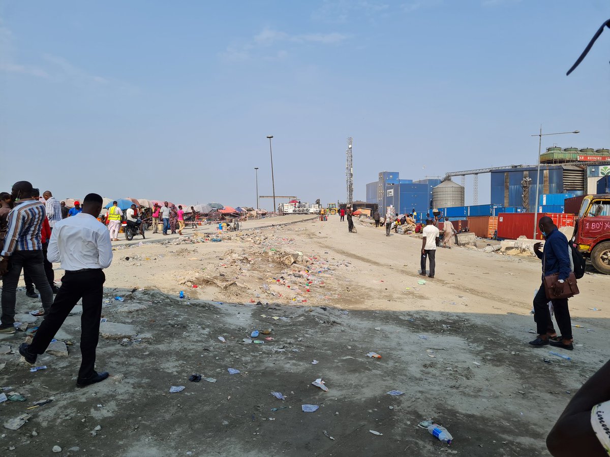 The major entrance/exit road into the 2nd Gate is under construction and closed to traffic. The road construction follows the same languid pattern. The contractors don't work everyday. They can arbitrarily close a lane & dissappear for 2 weeks & all is well.