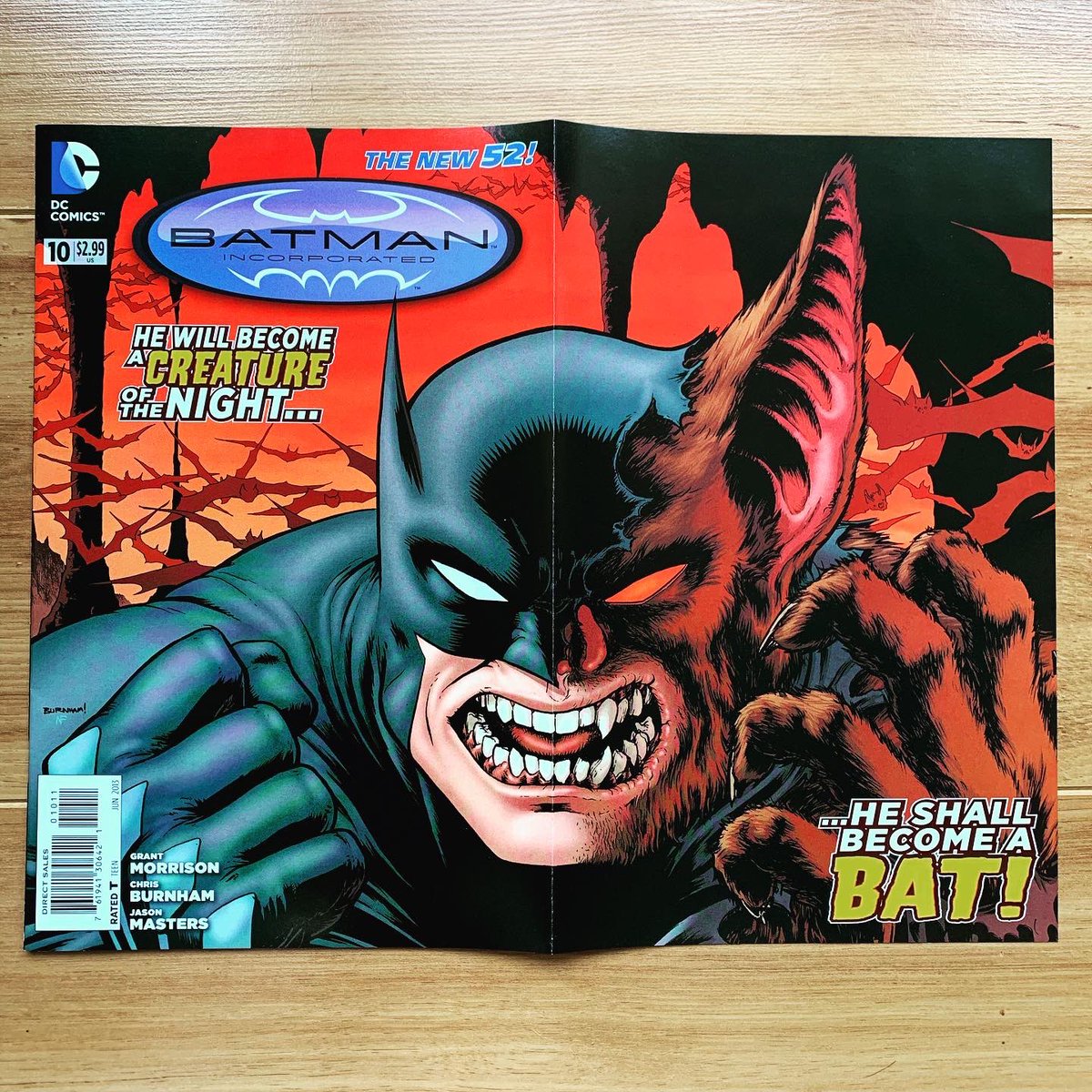 comics42shop's tweet photo. Batman Incorporated (2nd Series), Issue 10
When only one can survive, which will it be: the man or the bat?
#superheroes #comic #comics #comicbooks #comics42shop
#dccomics #batmanincorporated #dc #dcu #dcuniverse #batman #grantmorrison #chrisburnham #jasonmasters https://t.co/WRokWCau75