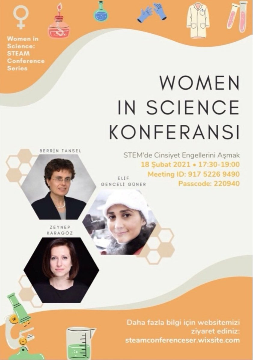 Yarın Hisar Okulları öğrencilerinin misafiri olacağım. Konu bence çok mühim... #WomenInScience #WomenInSTEM