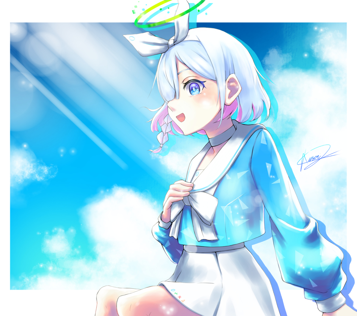 ブルーアーカイブ アロナ ブシロード プレイマット ラバーマット