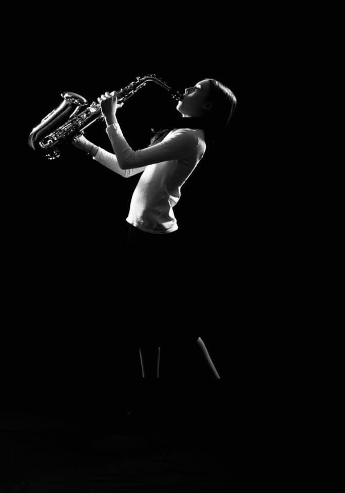 Can you feel the music?  Love this stunning black &amp; white portrait from a recent Black &amp; White Artist Project.  Interested give us a call at 8047409307 or email mary@hayesandfisk.com
Looking forward to seeing you all soon!