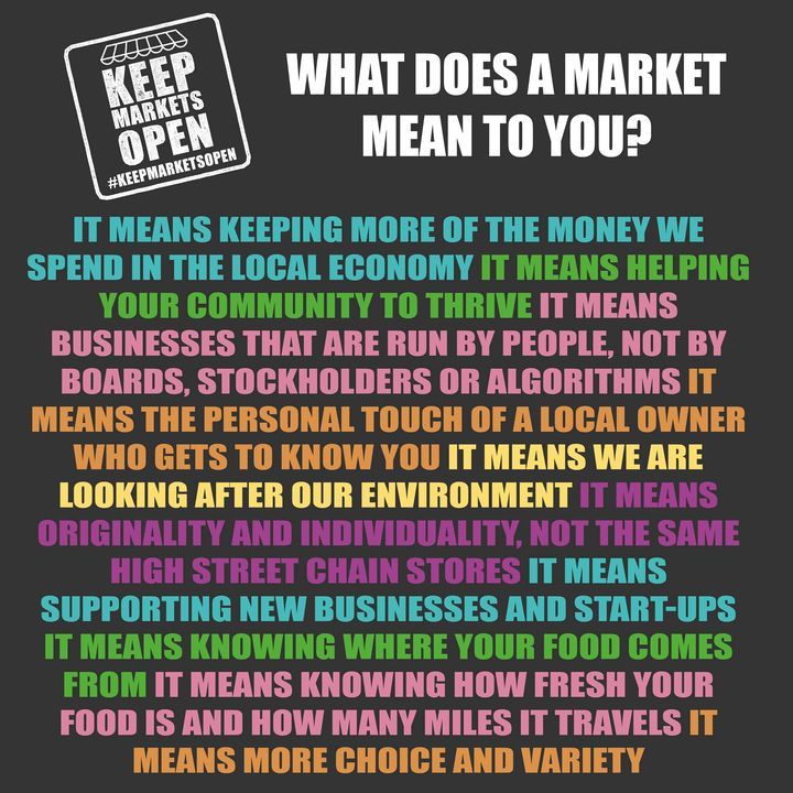 What does a market mean to you?

#MyMarket