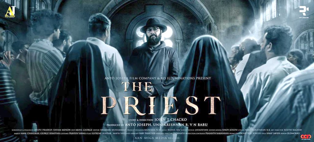 kayaldevaraj's tweet photo. #ThePriest 
@mammukka new poster https://t.co/OgGVjtogMK