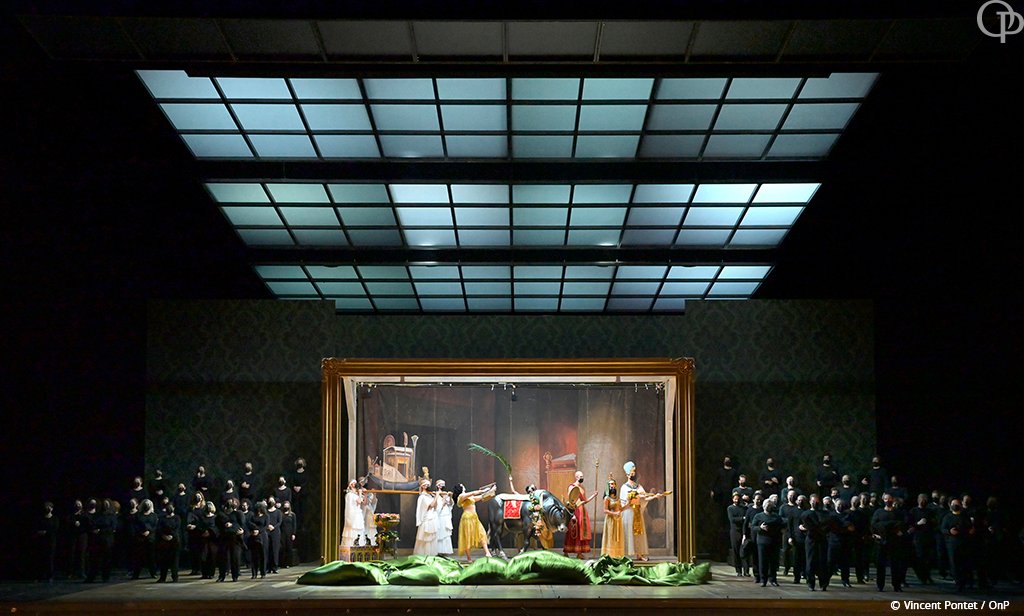 ARTEen's tweet photo. We're excited about livestreaming a brand new star-studded production of Verdi's Aida from the Paris Opera tomorrow! 
Join us at 19:30 (CET) 😍👇
https://t.co/xW8q8diA2h https://t.co/4idNLf5ITy