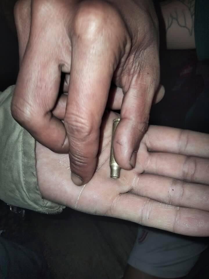 thitsar_phoo's tweet photo. DAYS AND NIGHTS ARE NOT SAVE ANYMORE. Myanmar Police firing guns, not Rubber Guns, they used Real Shotguns &amp; Tear gas and setting fire in CDM Staff Housing Compound of Myanmar Railway Mandalay 
Happened around 8:45PM
#WhatsHappeningInMyanmar  
#Feb17Coup @freya_cole @BBCBreaking https://t.co/B87FVhoraS