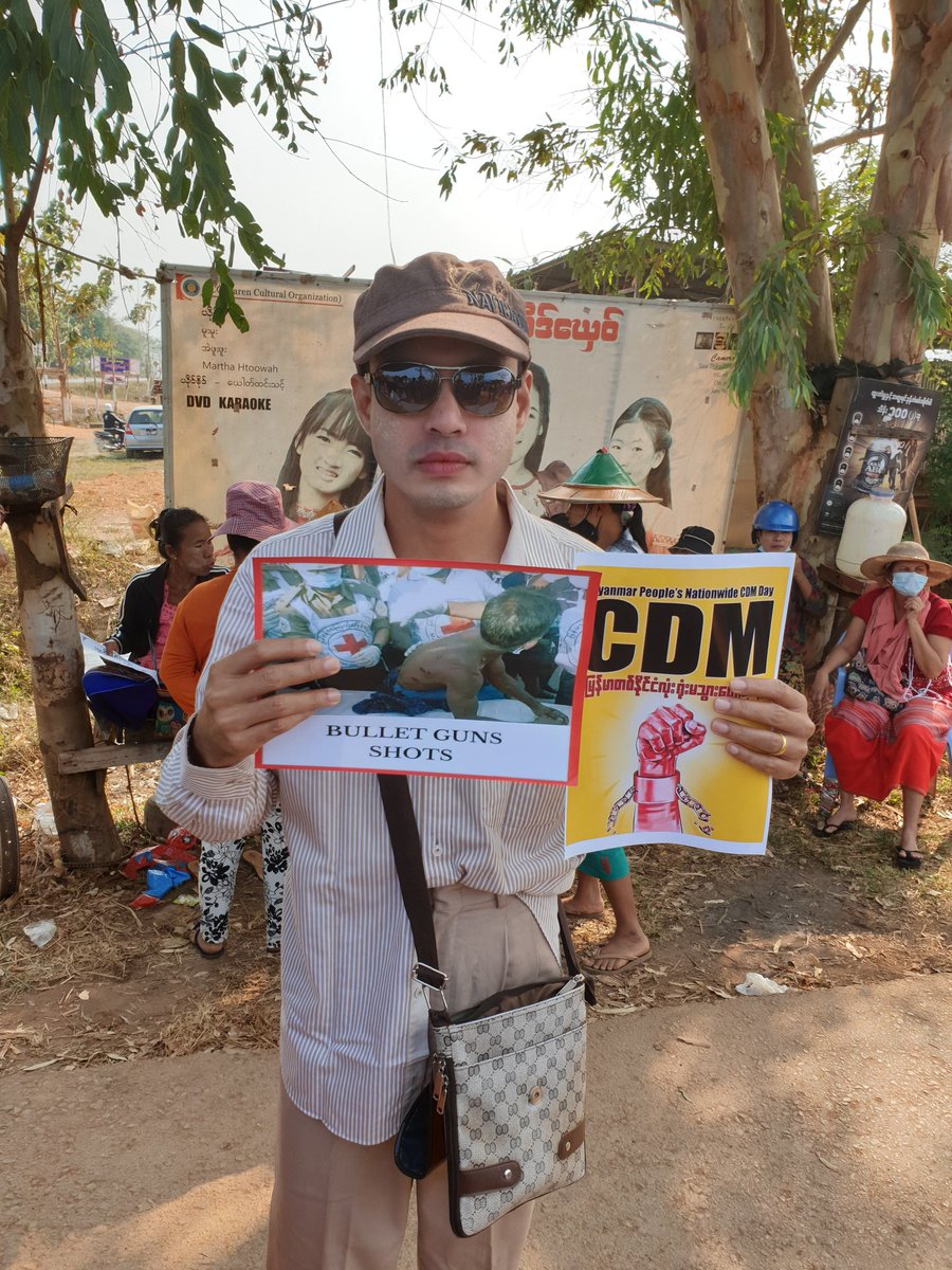 Iv54706515's tweet photo. Today. My town# savemyanmar https://t.co/J1eb278vco