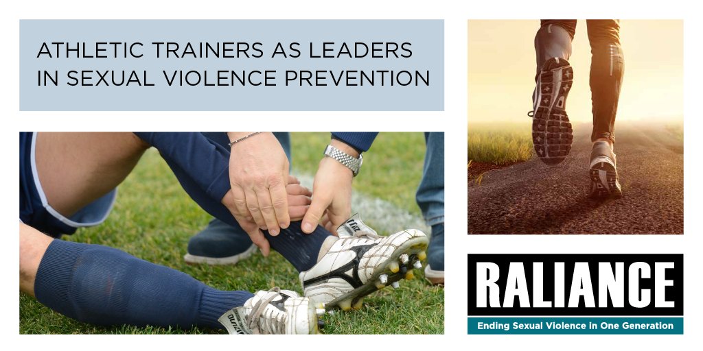 We can prevent sexual violence! Today <a href="/RALIANCEOrg/">RALIANCE</a> releases a report "Athletic Trainers as Leaders in Sexual Violence Prevention" #PowerOfSport #ATsInAction Please share <a href="/NATA1950/">NATA</a> @CATA_AT <a href="/hata_d8/">HI Athletic Trainers</a> <a href="/Nev_ATA/">Nev_ATA</a> <a href="/BOCATC/">BOCATC</a> <a href="/CATA_Canada/">CATA</a> <a href="/ACSMNews/">American College of Sports Medicine</a> 
raliance.org/report_posts/a…