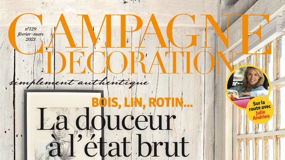 🌿 CAMPAGNE DÉCORATION

Découvrez le tout nouveau numéro de Campagne décoration, fraîchement sorti et accompagné de sa traditionnelle rubrique signée Julie Andrieu (Les carnets de Julie) !

#wildhorses #campagnedecoration #lin #julieandrieu #deco #lifestyle #campaign #wood