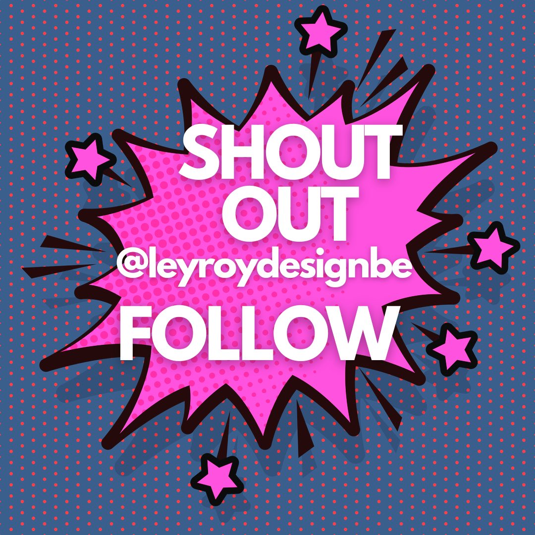 SHOUT OUT TO <a href="/leroydesignbe/">leroydesign</a> !! ✅✅✅

Everyone follow!🧡 

#Shoutout #F4F #follo4folloback