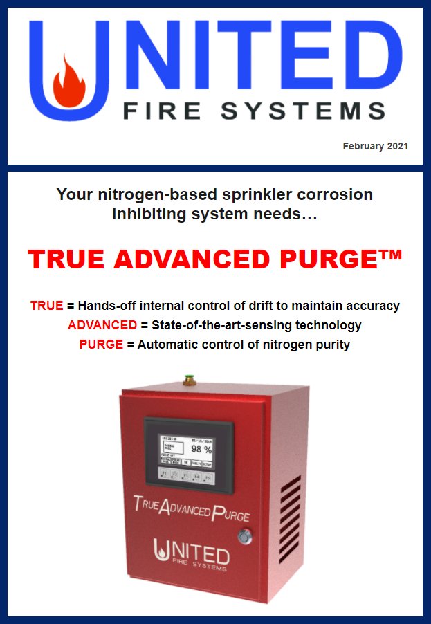 unitedfiresys's tweet photo. TRUE = Hands-off internal control of drift to maintain accuracy. ADVANCED = State-of-the-art-sensing technology. PURGE = Automatic control of nitrogen purity. Read more: https://t.co/ddUyO5RuWH https://t.co/kf3xH9QZKS