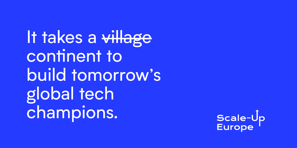 It’s happening: a community of European founders, investors, corporate execs and scientists, gathered around a mission: make Europe home to the next generation of global tech champions. Unveiling on March 4th, join us live here: scaleupeurope.tech  

#ScaleUpEurope