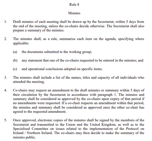 Perhaps a summary of the minutes will be published in due course. The rules of procedure allow for this. https://ec.europa.eu/transparency/regdoc/rep/1/2020/EN/COM-2020-636-F1-EN-MAIN-PART-1.PDF6/