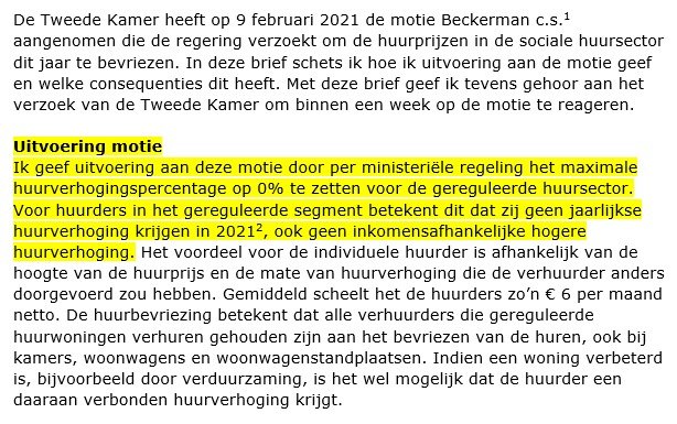 In 2020 de hoogste huurverhoging in 6 jaar. Minister Ollongren stak haar middelvinger op. En nu - na een jaar actie - een huurbevriezing! 

Wat een succes van al die mensen die hiervoor streden.

Volgende stap: huurverlaging voor alle huurders! 

#stopdehuurverhoging #0isgenoeg