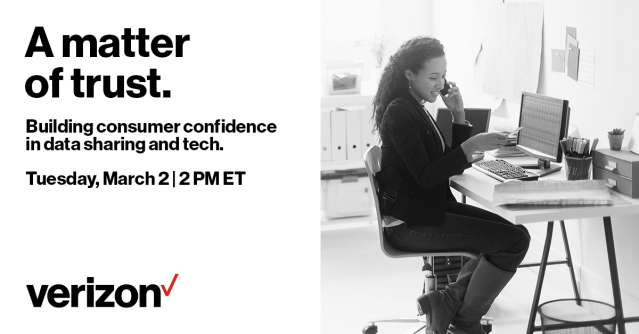 lschoonover1's tweet photo. Consumers are sharing more data than ever before, but less than half surveyed are comfortable with it. Learn more in our @VerizonBusiness webinar. #IamVZ https://t.co/QyCfNNaXAt https://t.co/w3fe0Tz1BQ