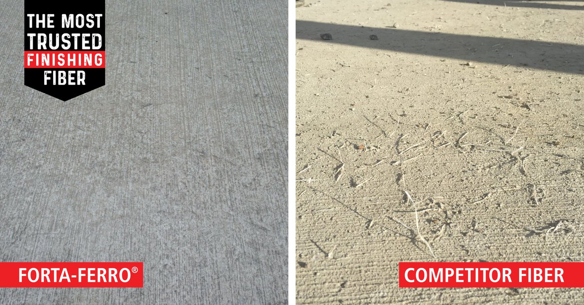 FORTA_FERRO's tweet photo. Ewww...
Don't let this fuzzy finish ruin your #concrete project.
Trust The Original Name in Fiber Reinforcement, trust #FORTAFERRO https://t.co/MnkCUIgfJl
