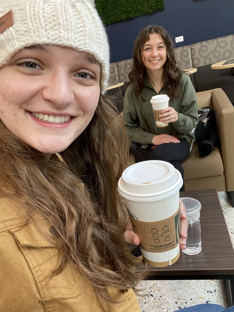 After a mix up at the register the barista at <a href="/Starbucks/">Starbucks</a> gave us free drinks for @aaaaaaAbre’s birthday! #RandomActsOfKindness #passiton