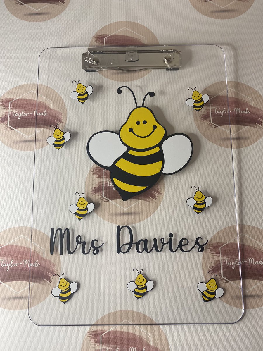 MissFender1's tweet image. Since it’s RAOK day, who fancies winning a teacher clipboard in a design of your choice? (There are more design options on my Instagram @taylormadetoyou) Just RT this post &amp;amp; make sure you’re following me. I’ll draw in a few days once my clipboard delivery arrives 💖