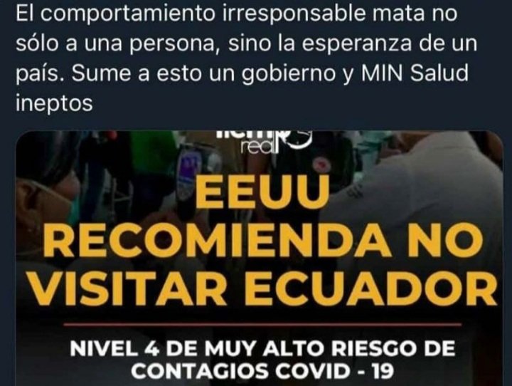 san58s's tweet photo. Ojalá repetir una y otra vez, ayude a cambiar de actitud a un pueblo y Ministro de Salud irresponsables. https://t.co/oACwQzVfY0