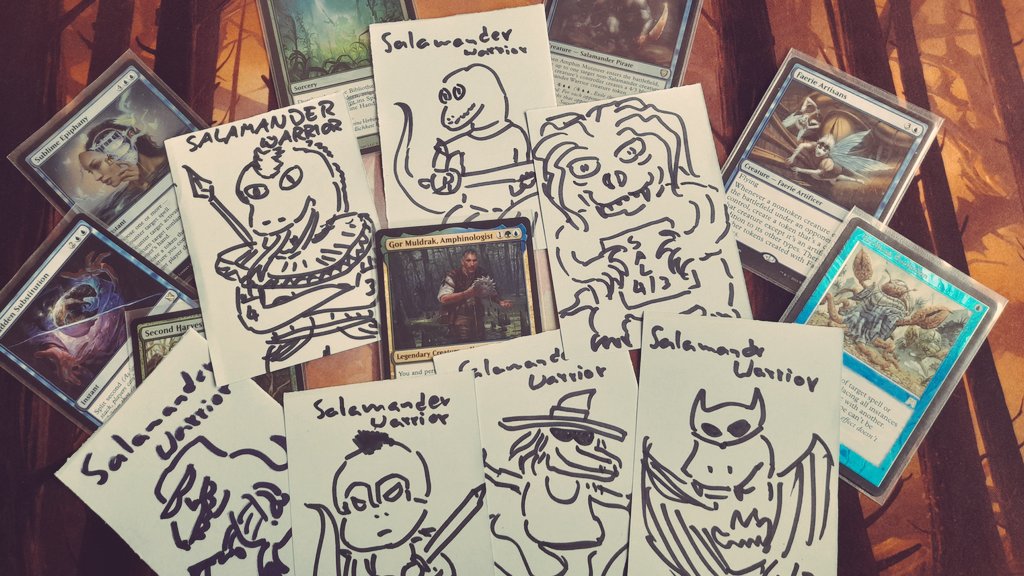 EDH_Kompass's tweet photo. Gor Muldrak ist bereit für den #ZockDown und hat seine Salamanderschergen bereits um sich gesammelt. Auf welche Decks von @hrmkmmndrt er wohl heute trifft? Findet es heraus um 19 Uhr auf https://t.co/pHJbtxyiLh! 🧭👁 https://t.co/rwyEGEqtqJ