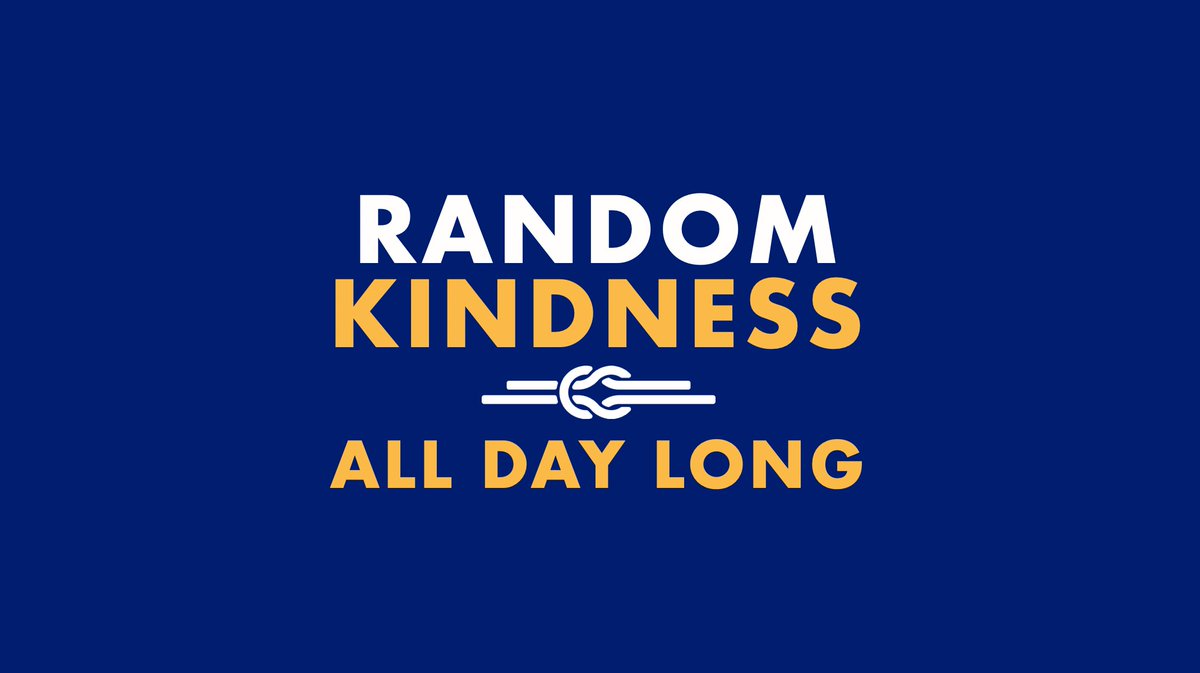 tema_foundation's tweet photo. Be the reason someone smiles today, it's #RandomActOfKindnessDay! Do something nice for an important person in your life, bonus points if it's for a frontline worker or first responder 💙💪 https://t.co/ENNyytF2AR