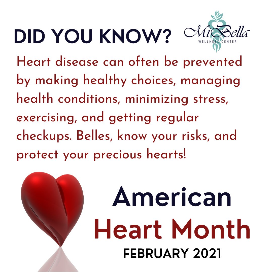 HEART HEALTH & HORMONES

Read the full article here mibellawellness.com/2019/06/02/hea…

#HeartMonth #FebruaryisHeartMonth #DrMia #AskDrMia #AgelessBelles #LiveWellAgeBeautifully #holistic #HealthIsWealth #GYN #Doctor #WomensHealth