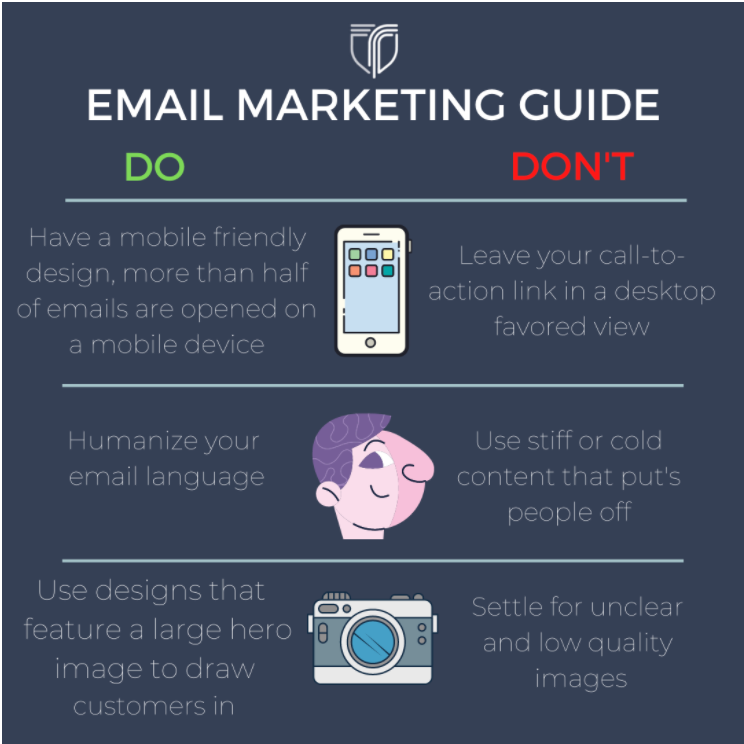 Are you carrying out the right email marketing practices? Check yourself as you go down our list of “Do’s and Don’ts” of email marketing!