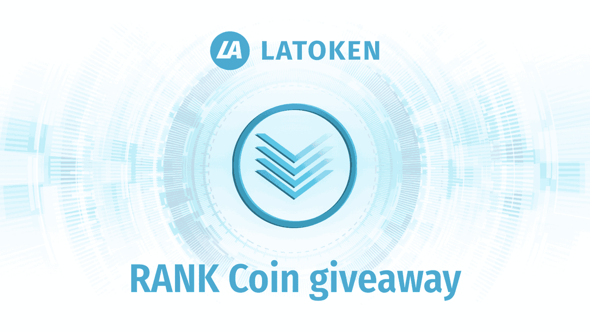 Latoken_cex's tweet image. $200 to be won in LATOKEN @icorankinfo giveaway. 💰

4 lucky winners to get $40 each in $RANK tokens. The participant with the most invites gets assured $40. 

🤞 Start winning: go.latoken.com/4d3

#cryptocurrency #CryptoNews #Bitcoin